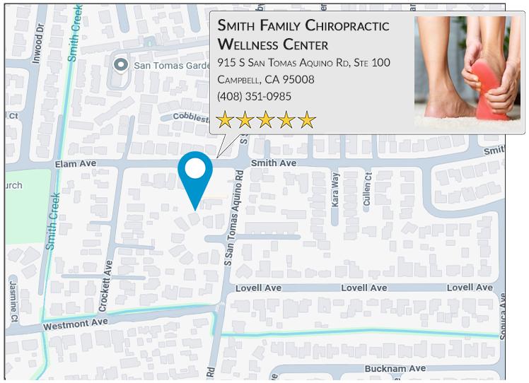 Smith Family Chiropractic Wellness Center's location on google map